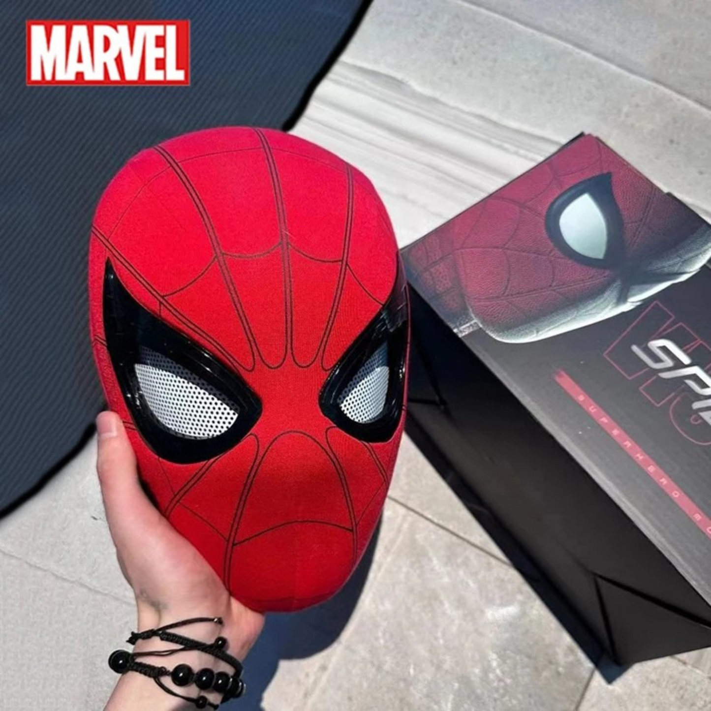 Máscara Spiderman Premium - OJOS MECANICOS