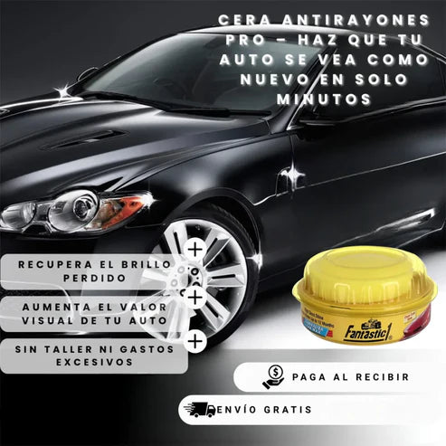 CERA ULTRA BRILLO PARA AUTOS Y MOTOS