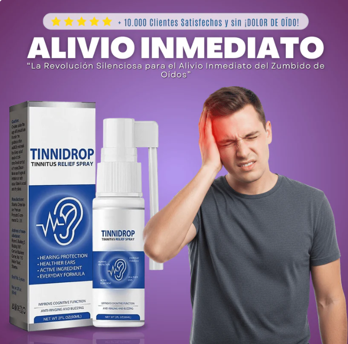 TINNIDROP-ALIVIA EL ZUMBIDO DE LOS OIDOS