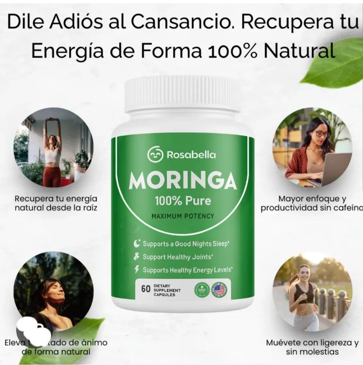 Moringa- Energia limpia para tu dia a dia