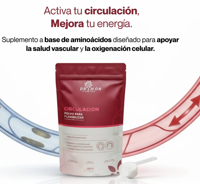 SUPLEMENTO PARA LA CIRCULACION- favorece la circulación sanguínea.