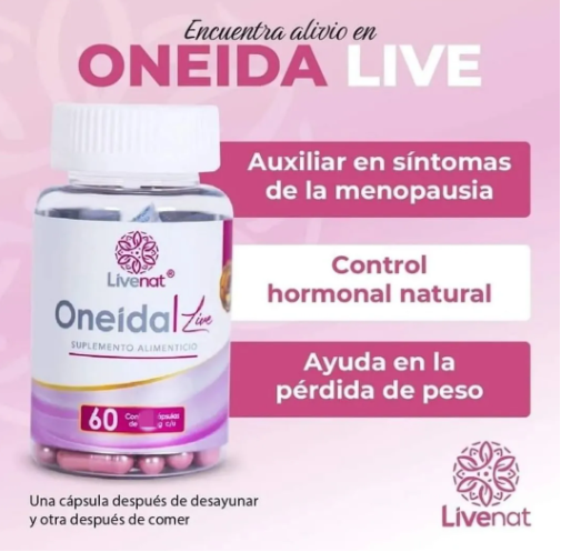 ONEIDAL-REGULA LOS SINTOMAS DE LA MENOPAUSIA