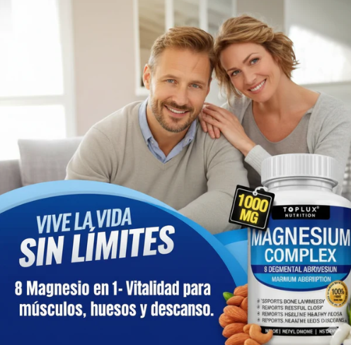 Magnesio Triple Complex™ (8 en 1)