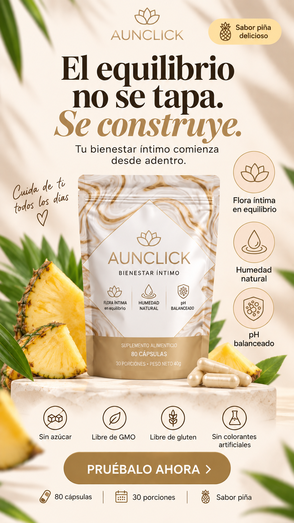 Probioticos Vaginales-Equilibra tu flora