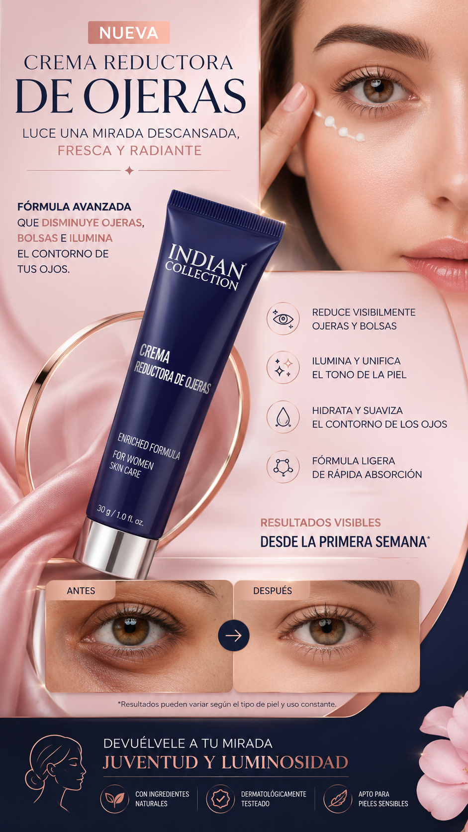 INDIAN-BALSAMO PREMIUM ANTI-OJERAS