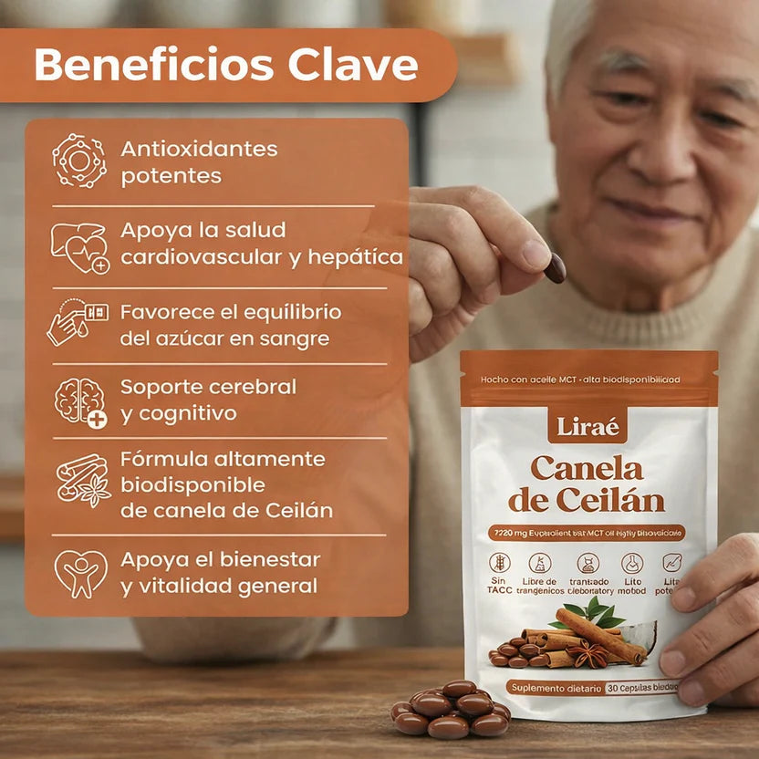 Canela de Celian-Apoya el equilibrio de azucar en la sangre