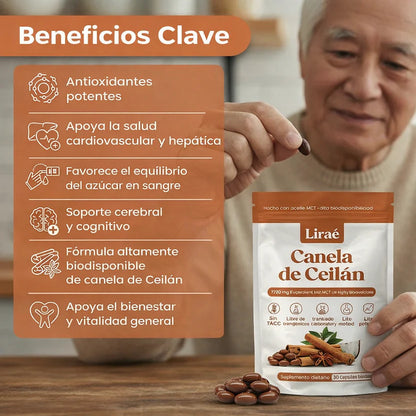 Canela de Celian-Apoya el equilibrio de azucar en la sangre