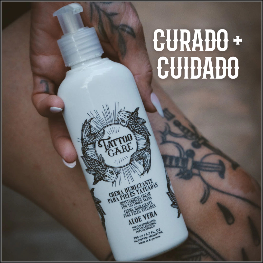 CREMA HUMECTANTE PARA CUIDAR LOS TATUAJES