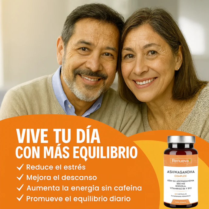 ashwagandha (60 CAP)-REDUCE EL CORTISOL Y RELAJA TU MENTE