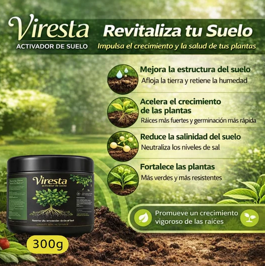 ACTIVADOR DE SUELO-ACELERA EL CRECIMIENTO