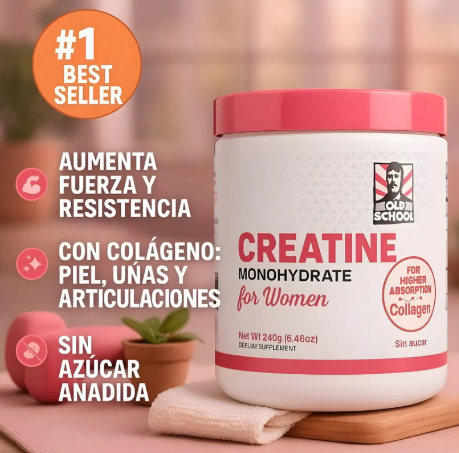 Creatina Monohidratada-levanta pompis