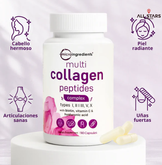 MULTI COLLAGEN (90 CAP)-FORTALECE TU CABELLO, UÑAS Y PIEL