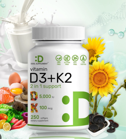 VITAMINA D3+K2-ALIVIA EL DOLOR DE LAS ARTICULACIONES