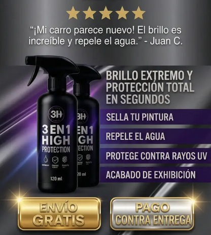 3 en 1 high protection-BRILLO EXTREMO Y PROTECCION TOTAL