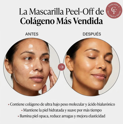 Mascarilla de colageno rejuvenecedora