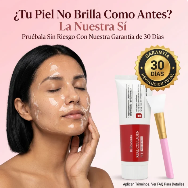 Mascarilla de colageno rejuvenecedora