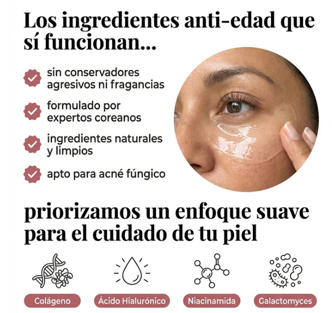 Mascarilla de colageno rejuvenecedora