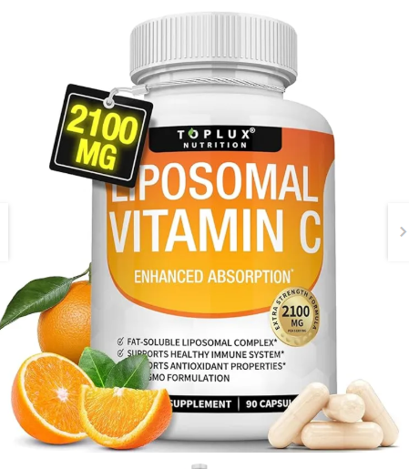 LIPOSOMAL VITAMINA C- 5 COLAGENOS EN 1 (60 CAP)