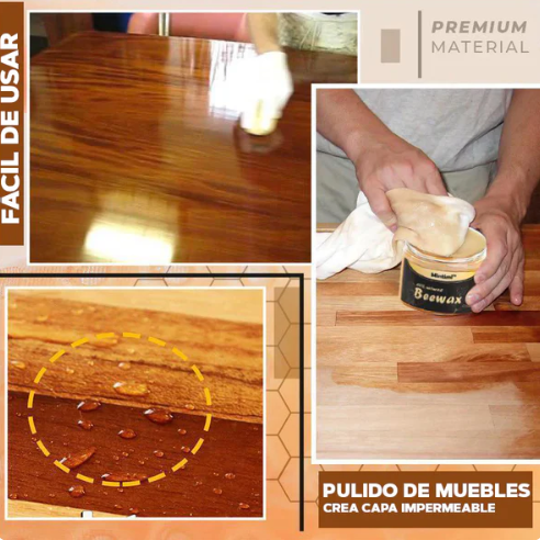 Cera restauradora de Madera