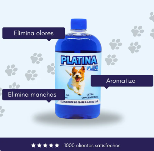 Eliminador de Olores Mascotas - ULTRA Concentrado - 500ml
