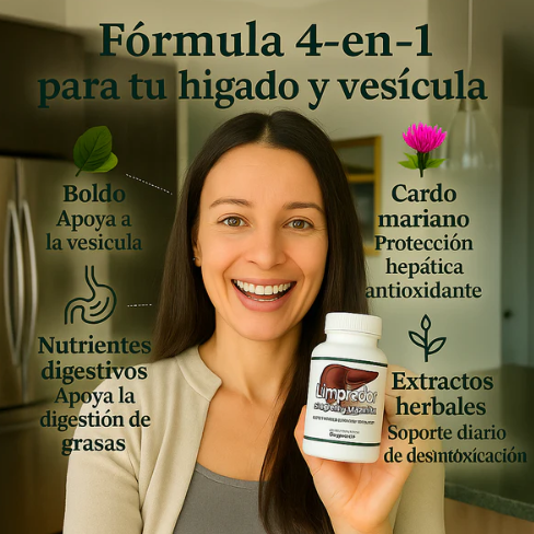 LIMPIADOR HIGADO Y VESICULA (60 CAP)