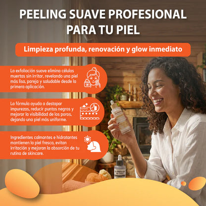 Dr.melaxin Peel Shot Glow- Exfoliante removedor de manchas