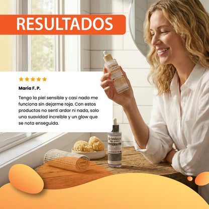 Dr.melaxin Peel Shot Glow- Exfoliante removedor de manchas