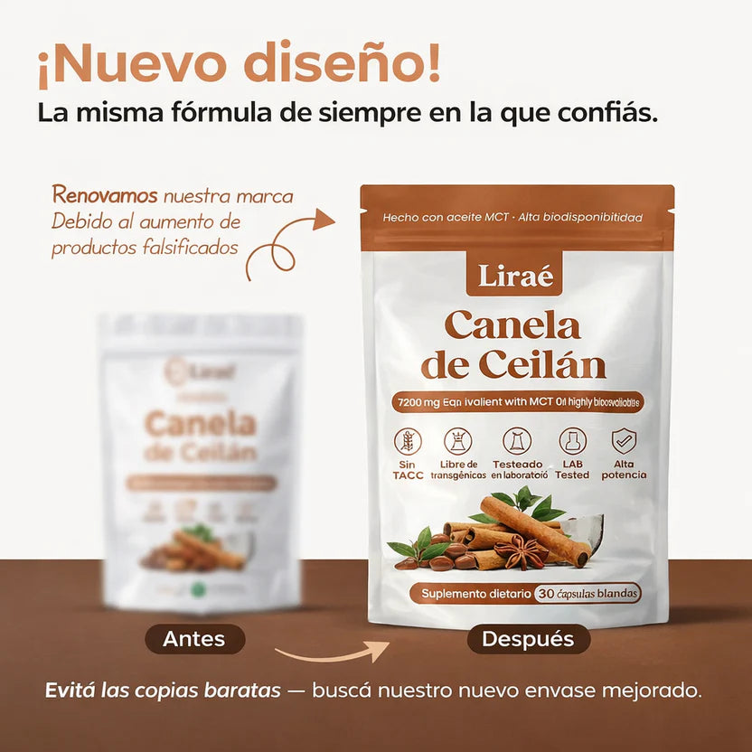 Canela de Celian-Apoya el equilibrio de azucar en la sangre