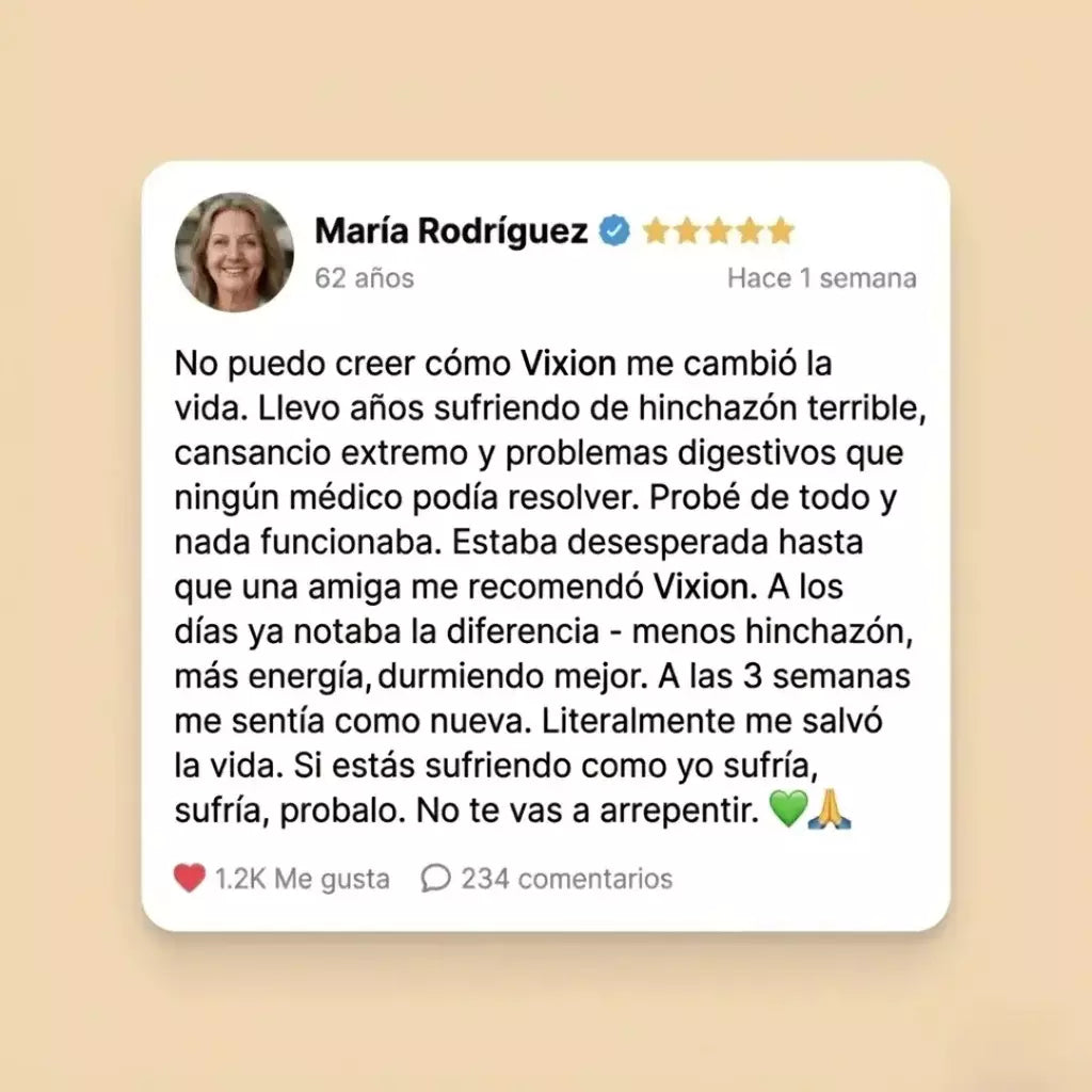 Vixion | Limpieza Digestiva y Antiparasitaria con Efecto de Drenaje Linfático
