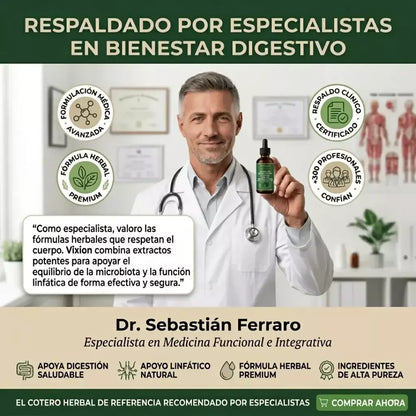 Vixion | Limpieza Digestiva y Antiparasitaria con Efecto de Drenaje Linfático